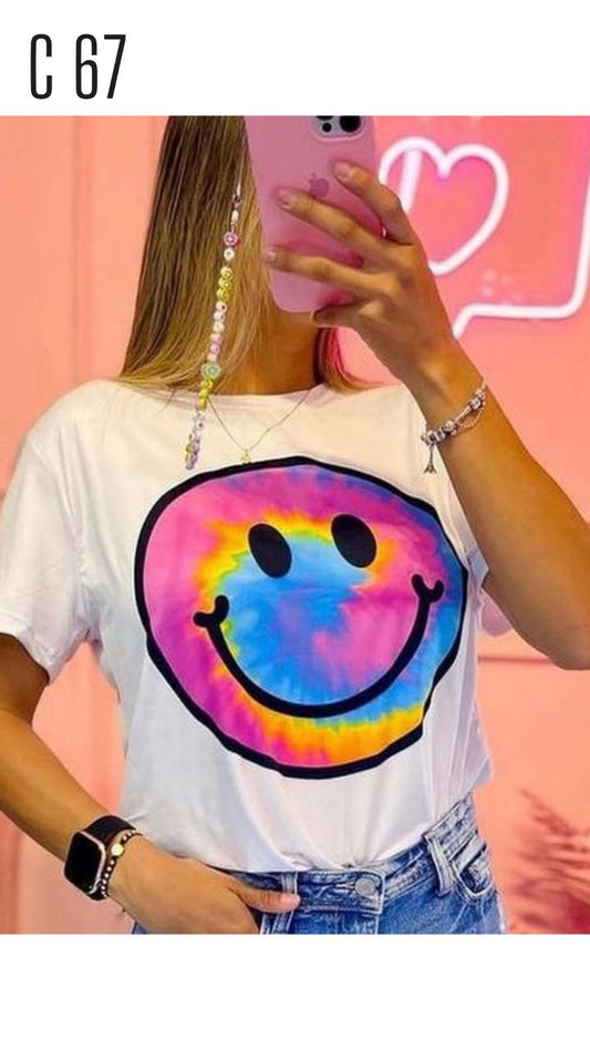 Camiseta estampada c67