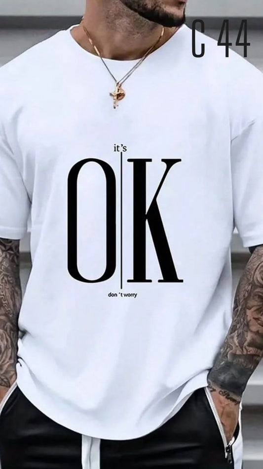 Camiseta estampada c44