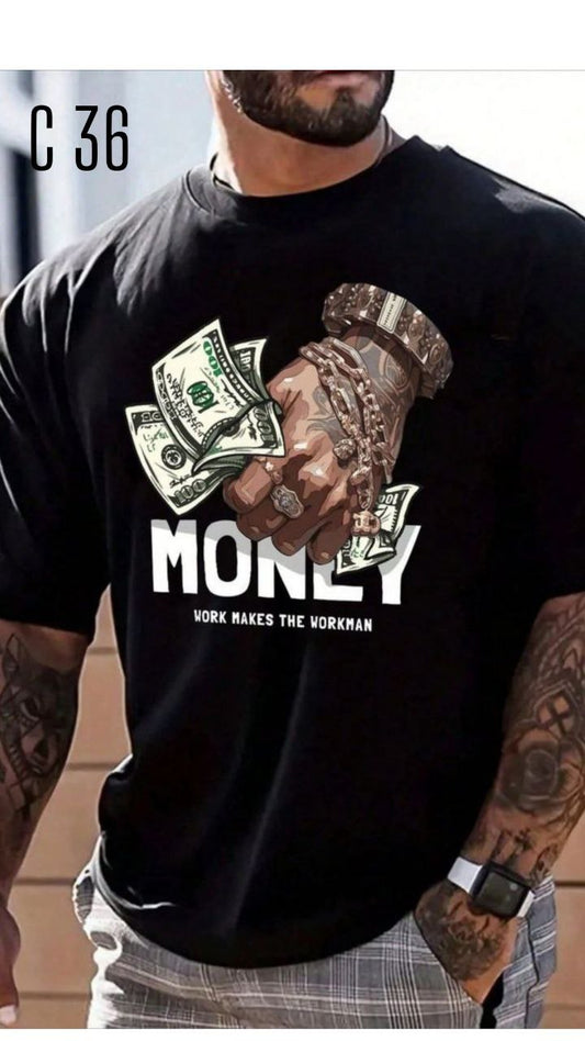 Camiseta estampada c36