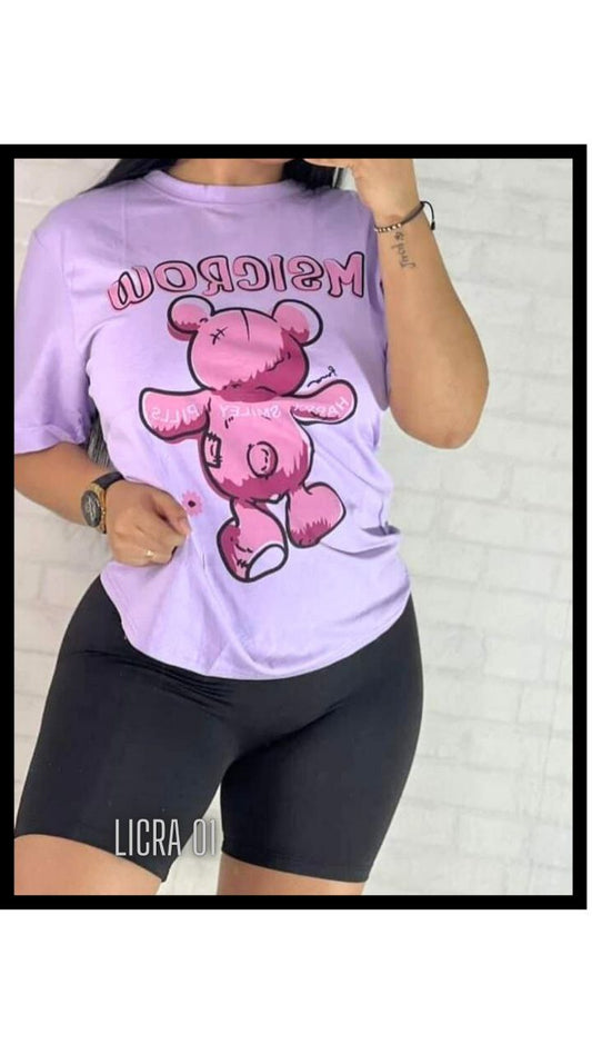 Conjunto Licra corta 01