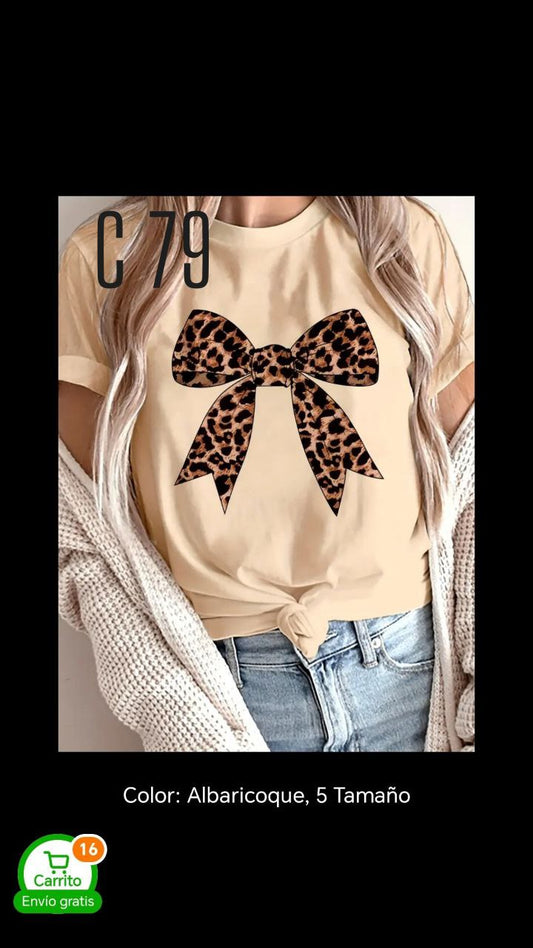Camiseta estampada c79
