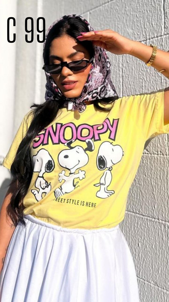 Camiseta estampada c99