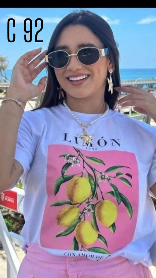 Camiseta estampada c92