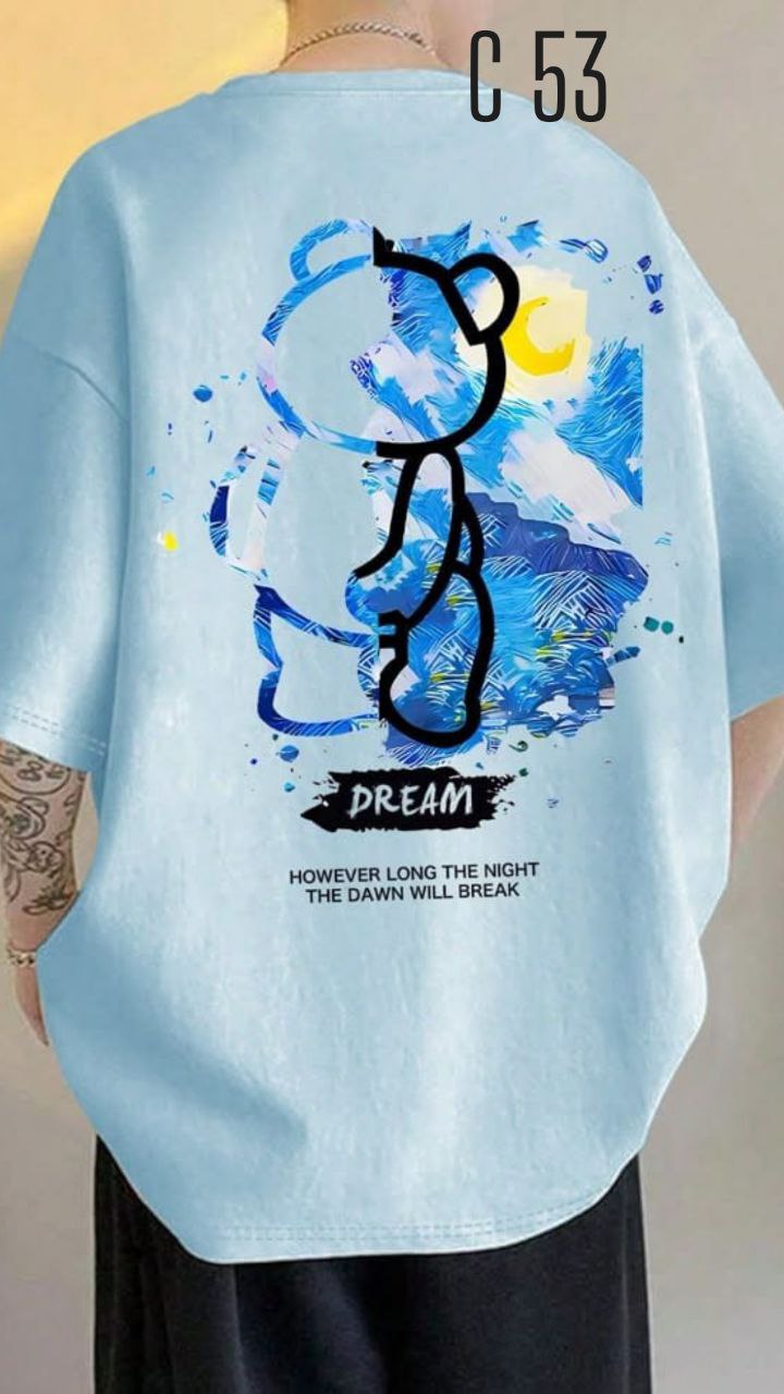 Camiseta estampada c53