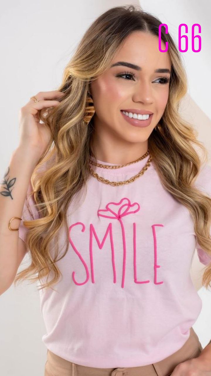 Camiseta estampada c66