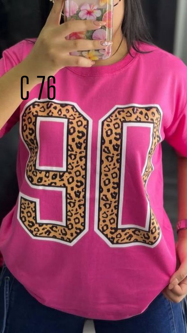 Camiseta estampada c76