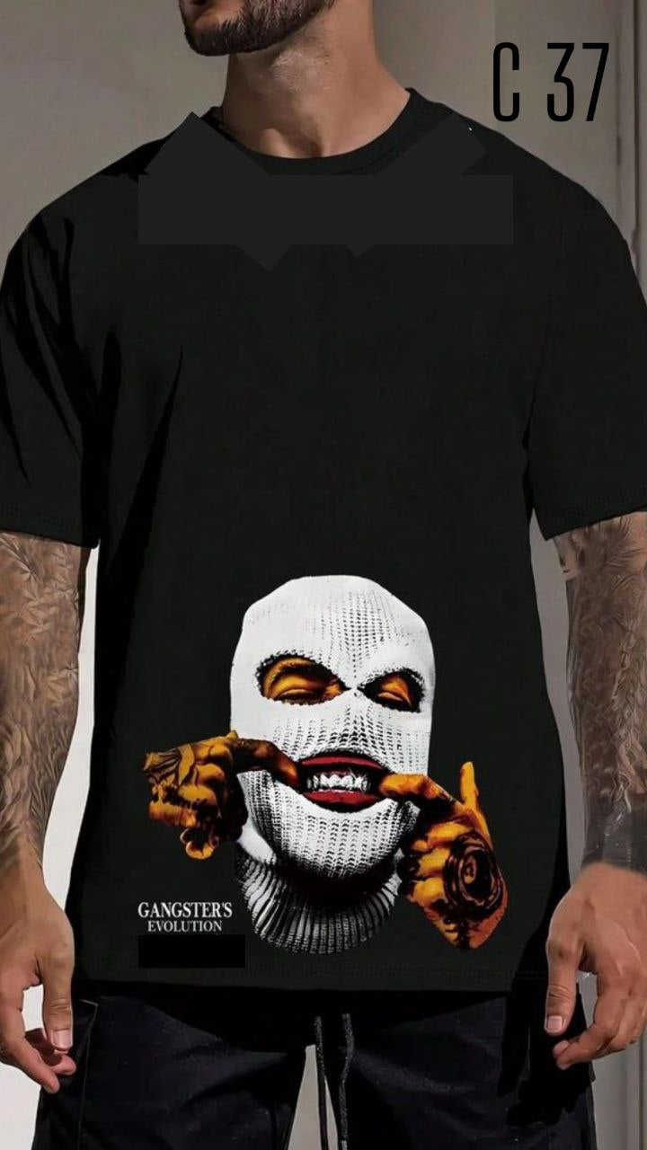 Camiseta estampada c37