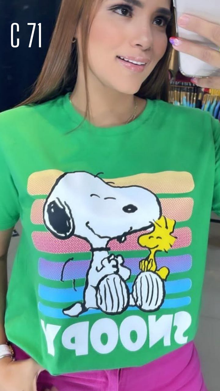 Camiseta estampada c71