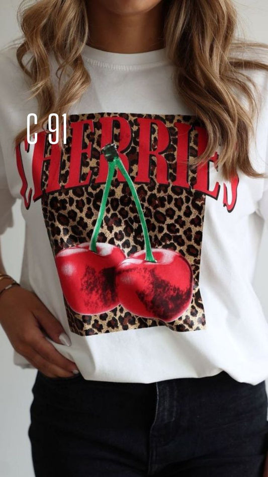 Camiseta estampada c91