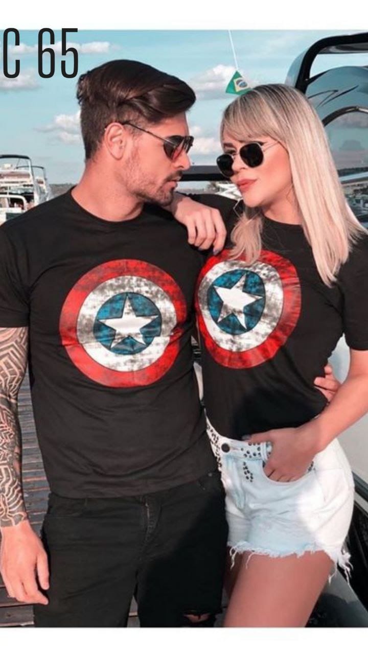 Camiseta estampada c65