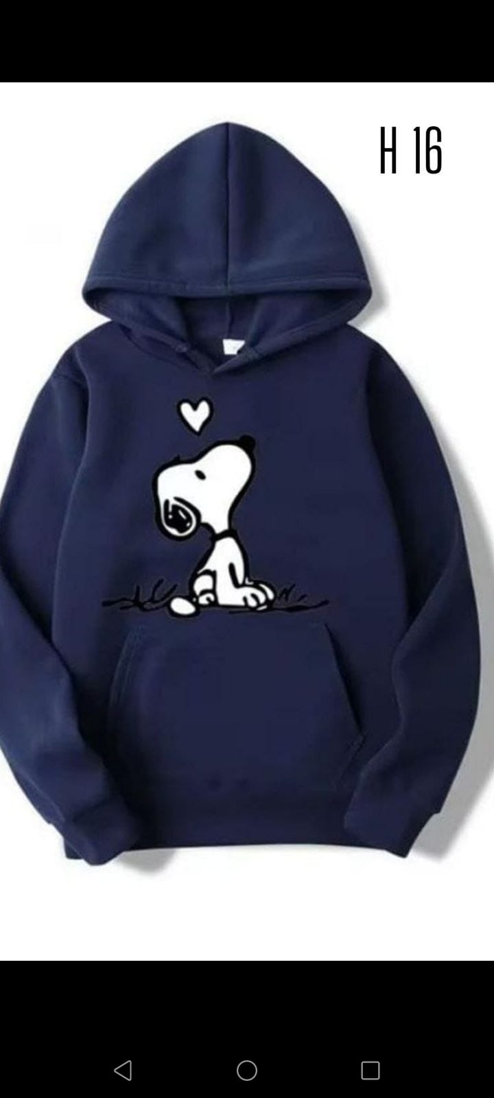 Hoddie CON CAPUCHA H 16