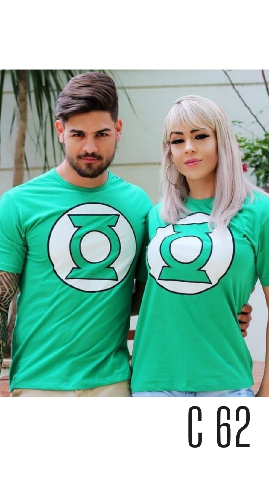 Camiseta estampada c62