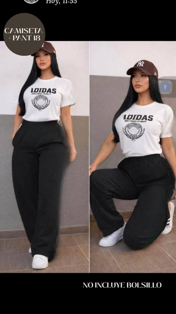 CONJUNTO CAMISETA * PANT 18