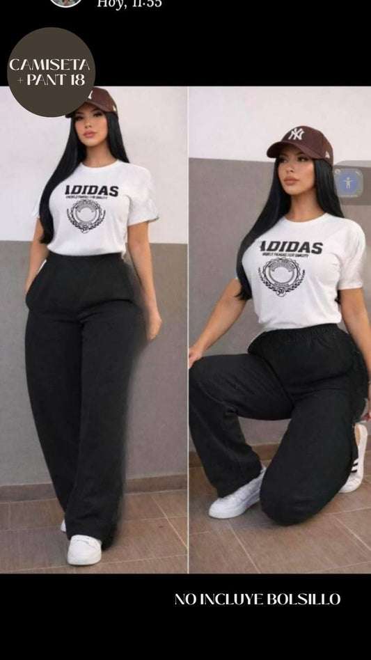 CONJUNTO CAMISETA * PANT 18