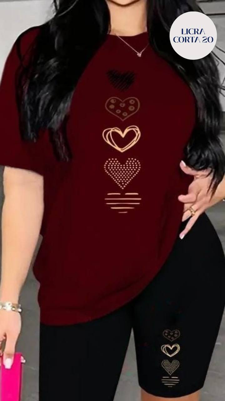 CONJUNTO LICRA CORTA 20
