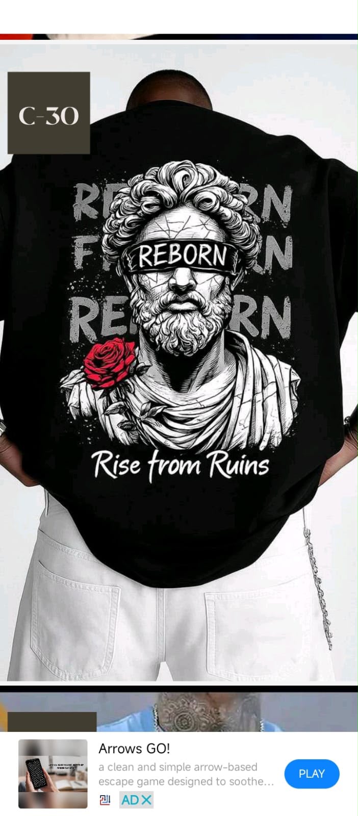 Camiseta C30